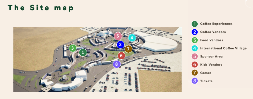 ACF 2026 Venue Site Map